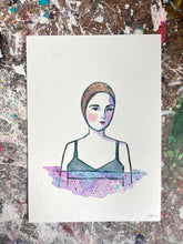 Load image into Gallery viewer, She swam in a sea of poetry