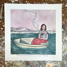 Load image into Gallery viewer, maria set out to find the place she was meant to call home - print