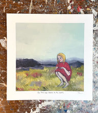 Load image into Gallery viewer, She told her stories to the earth - print