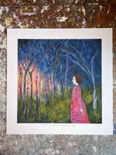 Load image into Gallery viewer, Something kept pulling her away - print