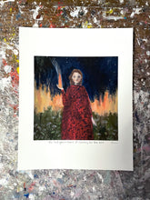 Load image into Gallery viewer, She had grown tired of waiting for the end - print