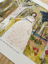 Load image into Gallery viewer, her bravery knew no end - print