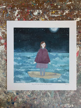 Load image into Gallery viewer, She put her trust in the moon - giclee print