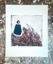 Load image into Gallery viewer, Rage and beauty would guide her - print