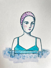 Load image into Gallery viewer, She swam in an ocean of beauty