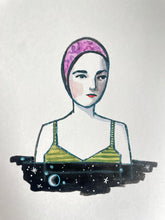 Load image into Gallery viewer, She swam in a ocean of night