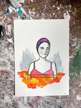 Load image into Gallery viewer, She swam in a lake of fire