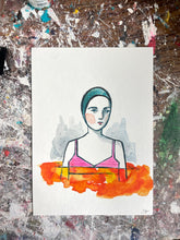 Load image into Gallery viewer, She swam in a lake of fire