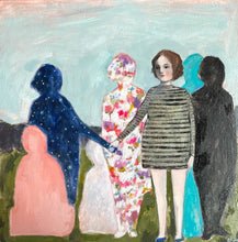 Load image into Gallery viewer, She was surrounded by traces of lives that might’ve been - print