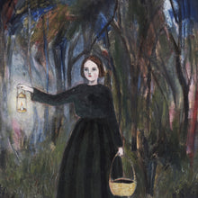 Load image into Gallery viewer, She knew there were no answers but that would never stop her from searching - print