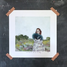 Load image into Gallery viewer, elise took the night from the sky- print