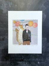 Load image into Gallery viewer, julian&#39;s imaginary friend kept him company at parties - print
