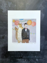 Load image into Gallery viewer, julian's imaginary friend kept him company at parties - print