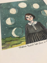 Load image into Gallery viewer, Marion found her place in the universe - print