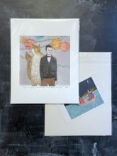 Load image into Gallery viewer, julian's imaginary friend kept him company at parties - print