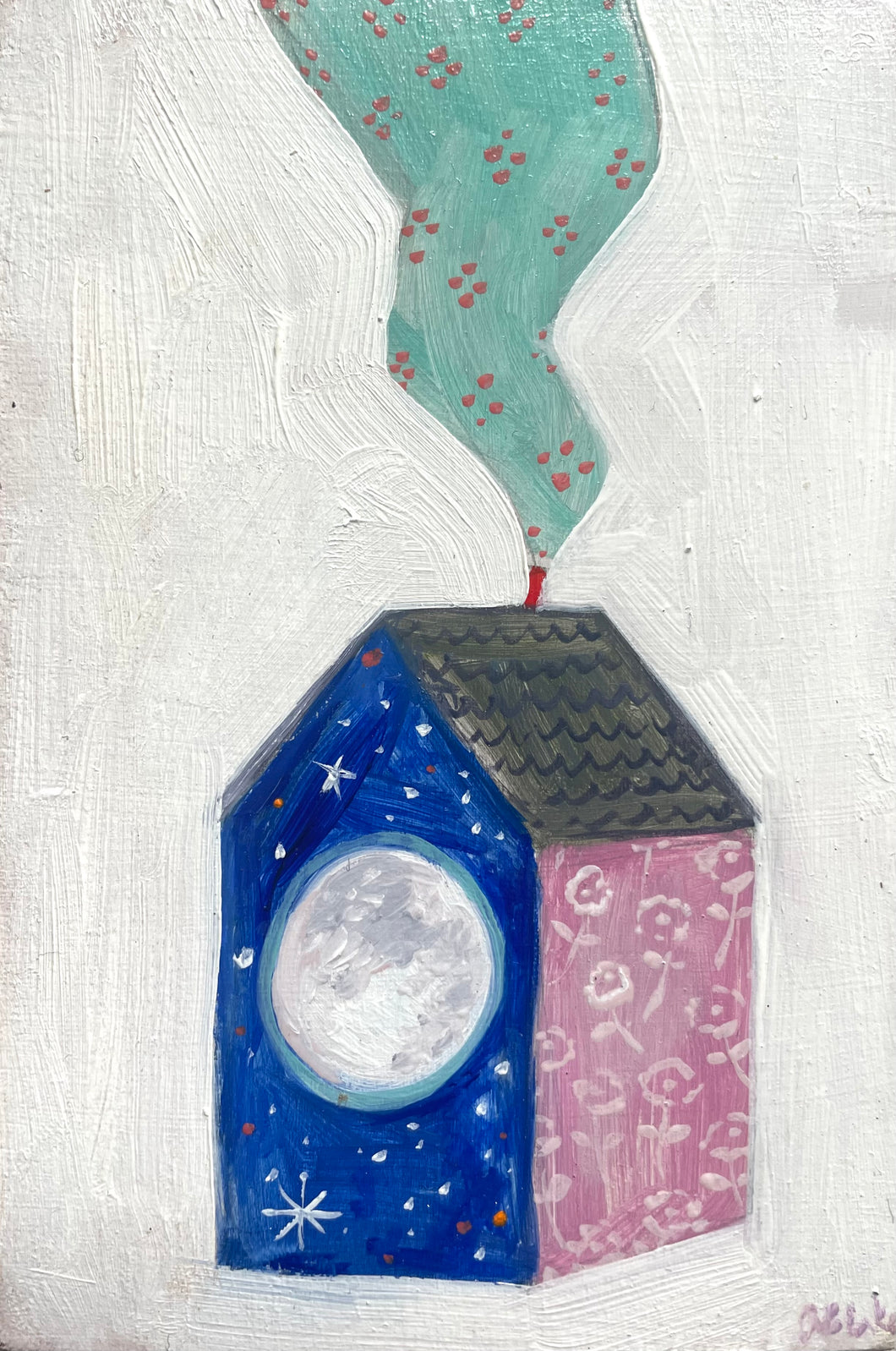 A home made of moonlight and beauty