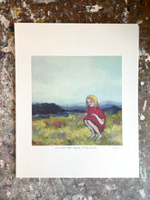 Load image into Gallery viewer, She told her stories to the earth - print
