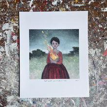 Load image into Gallery viewer, Her heart was made of fire - print
