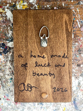 Load image into Gallery viewer, A home made of luck and beauty
