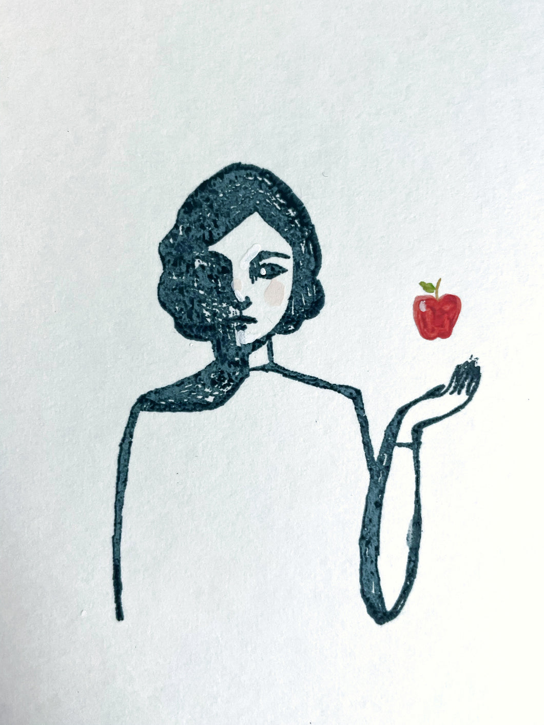 Wisdom - mixed media