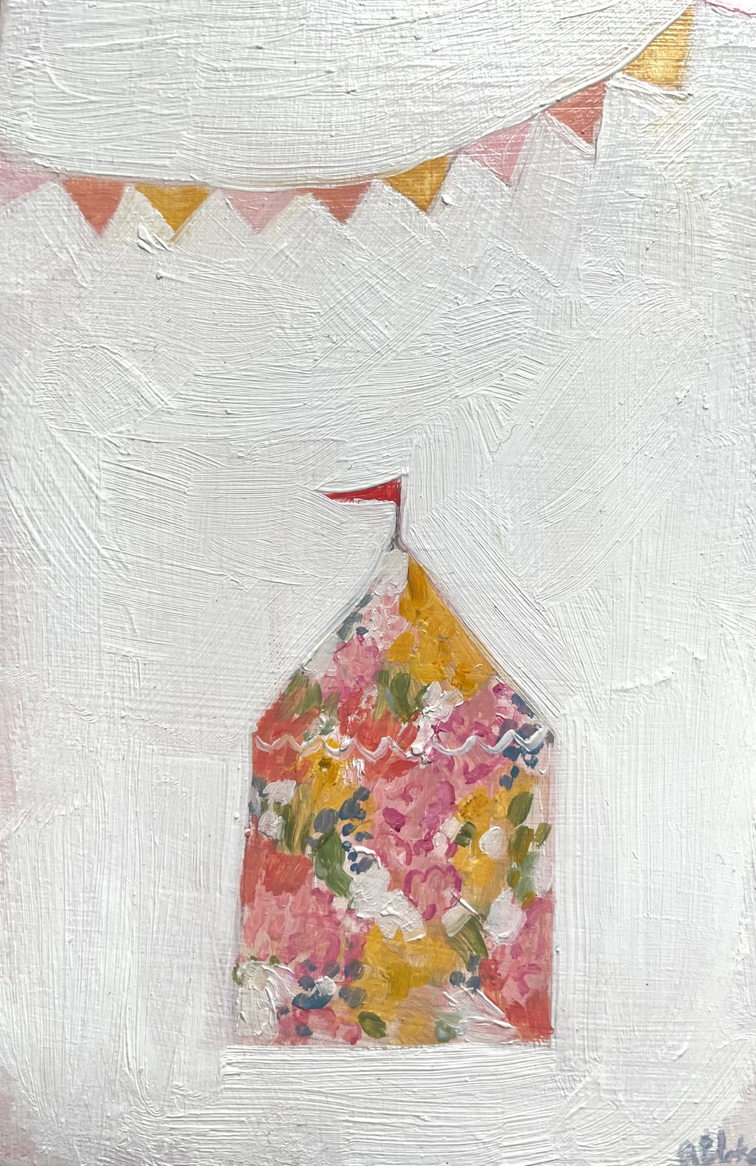 A circus made of wildflowers