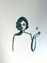 Load image into Gallery viewer, Potential (acorn) - mixed media
