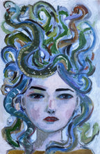 Load image into Gallery viewer, Medusa - greeting card
