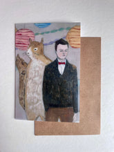 Load image into Gallery viewer, Julian’s imaginary friend kept him company at parties - greeting card
