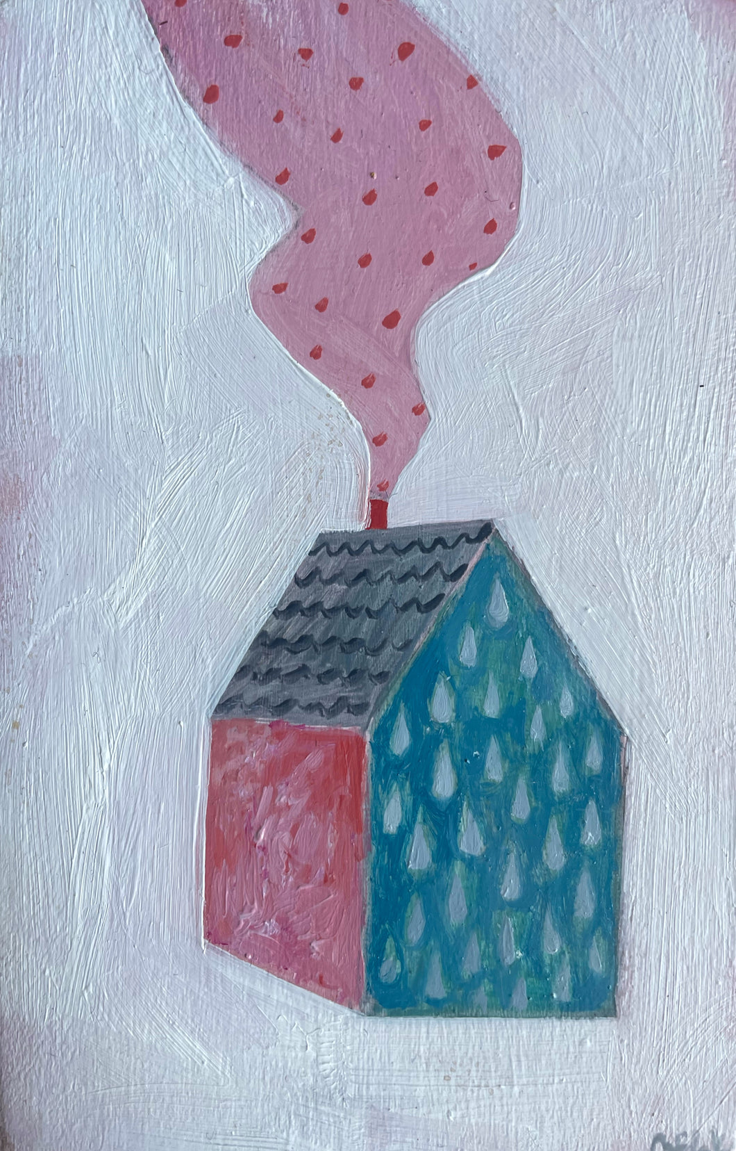 A home made of raindrops and love