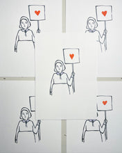 Load image into Gallery viewer, Love - mixed media
