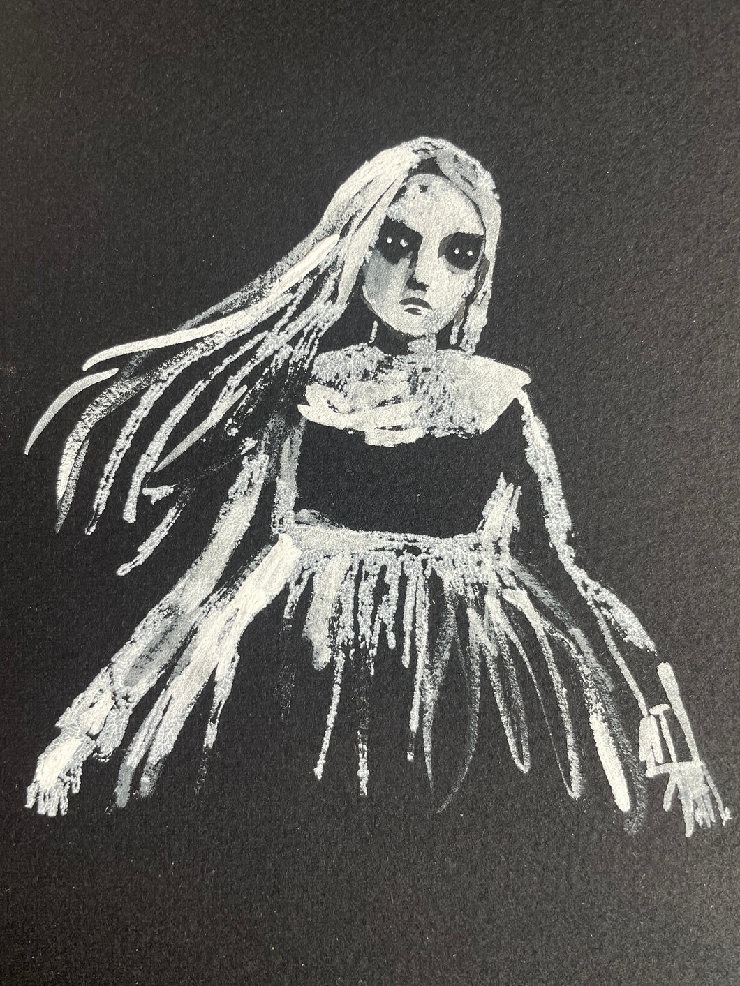 Ghost 3 - mixed media