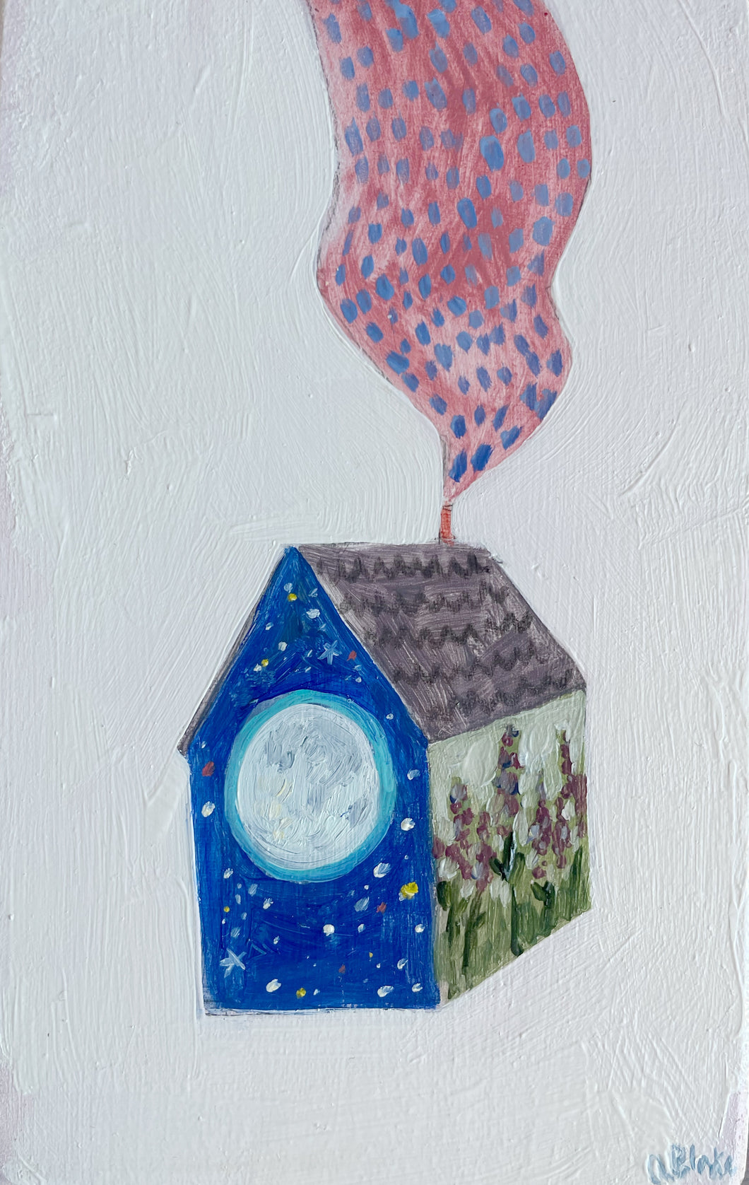 A home made of moonlight and lavender