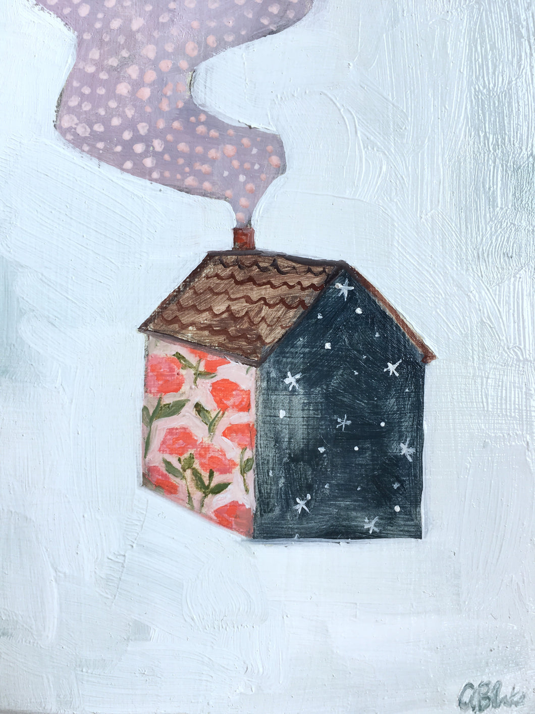 A home made of starlight and roses