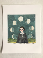 Load image into Gallery viewer, Marion found her place in the universe - print
