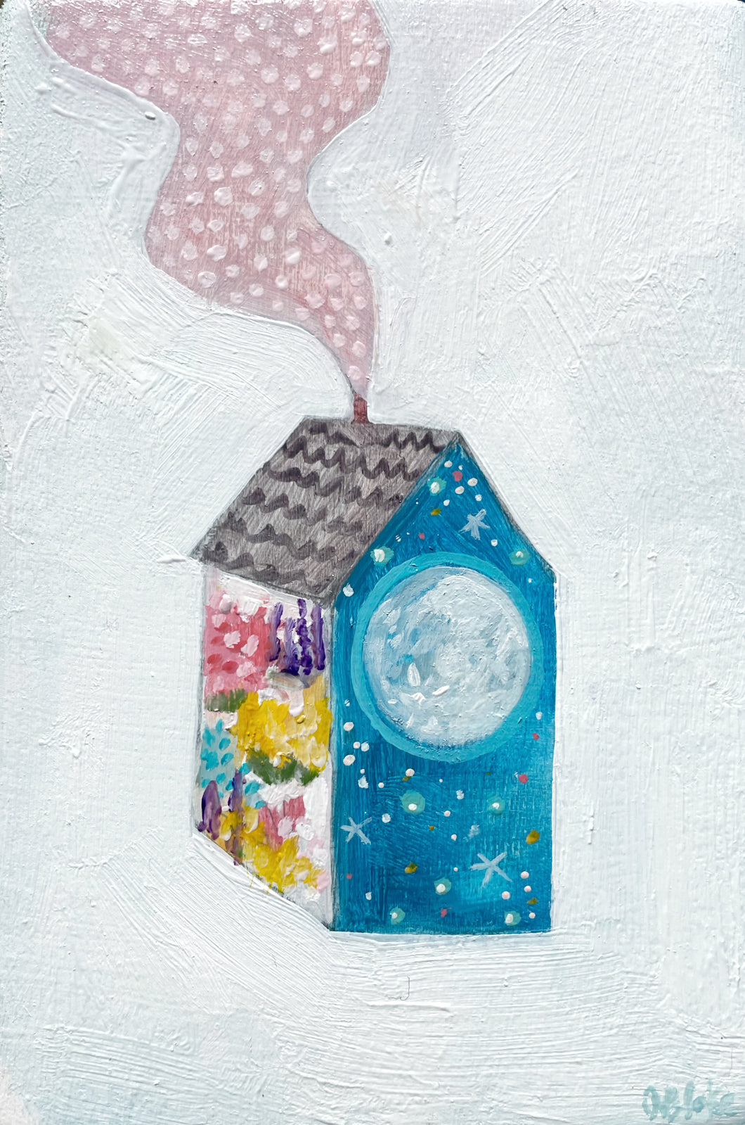 A home made of moonlight and wildflowers