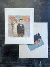 Load image into Gallery viewer, julian&#39;s imaginary friend kept him company at parties - print
