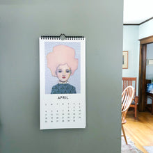 Load image into Gallery viewer, 2021 tiny portrait wall calendar
